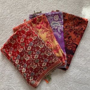 Pashmina Scarves - set of 4